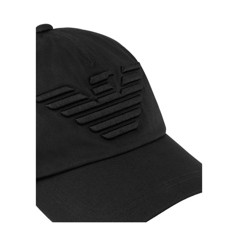 Emporio Armani Berretto con visiera Cappello Uomo con logo tono su tono Nero P25 - EMPORIO ARMANI627522CC995 - 00020 - UNI - Francavilla Moda
